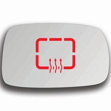 Spiegelglas Rechts Beheizbar