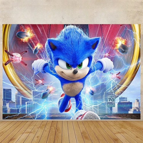 Kindertapete sonic tapeten - 3d,