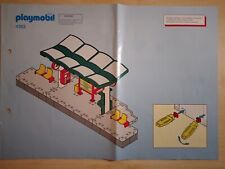 Playmobil Bauanleitung 4382 Eisenbahn Bahnhof Bahnsteig A4 , 8 Seiten