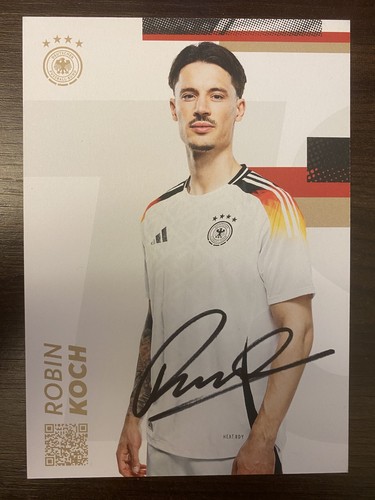 Robin koch autogrammkarte - ak,