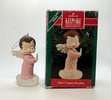 Hallmark 1990 Keepsake Ornament - Mary’s Angel - Rosebud