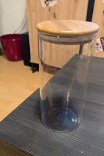 Glas Krug Aufbewahrung Deckel Vorrat