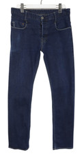 G-Star New Radar Tapered Stencil Embro Herrenjeans W34/L34 Blau Denim Knopf Fly