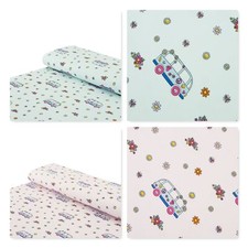 Baumwoll - Jersey Stoff Blumen