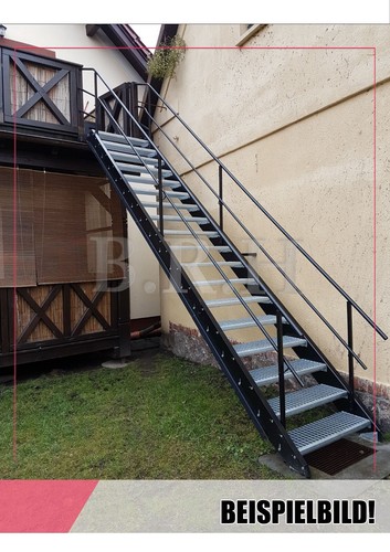 Stahltreppe aussentreppe - stahltreppe,