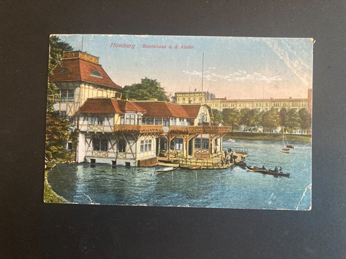 Hamburg bootshaus der - hamburg, an