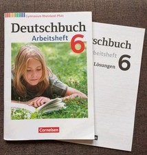 Deutschbuch 6 Arbeitsheft mit Lösungen, Gymnasium Rheinland-Pfalz, 9783060625079