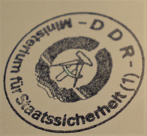 Mfs stasi dienstsiegel - mfs,