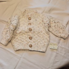 Baby  Strickjacke  Gr 68/74 handgestrickt