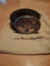 La Martina Ledergürtel "Logo"