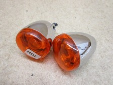 Harley Bullet Blinker Turn Signals Indicators HDI chrom (#7323)