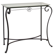 Konsolentisch, Metallkonsole