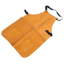 Neilsen Wildleder Leder Schweißer Schweißen Schmiede Glasuren Schürze Lätzchen 2 Taschen