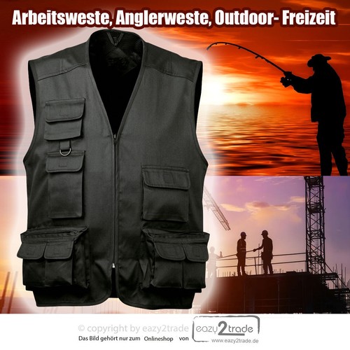 Arbeitsweste anglerweste - arbeitsweste,