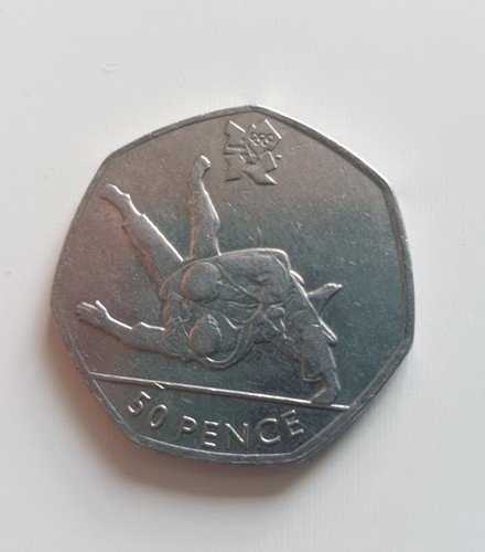 50p münze olympia - münze, 2011