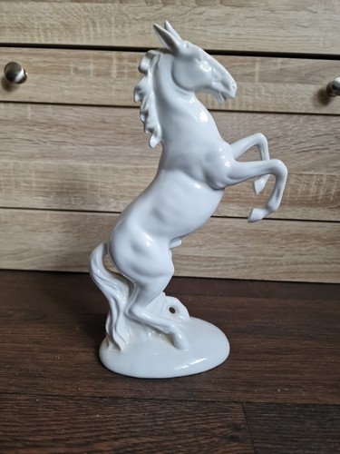 Porzellan pferd gräfenthal - pferd,