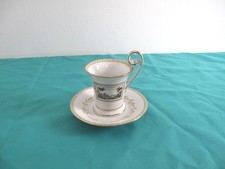 Porzellan Mokkatasse Empire