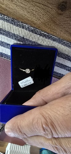 Diamant ring karat - 0, gold