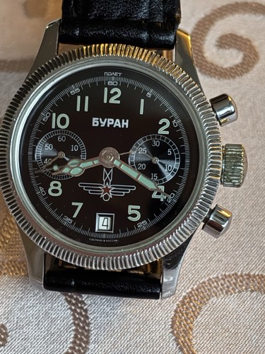 Poljot buran chronograph - buran,