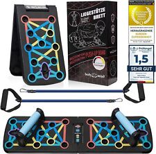 20-in-1 Liegestützebrett Push Up Board inkl. Widerstandsbänder Liegestütze Brett