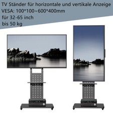 XXL TV Standfuß Rollbar TV