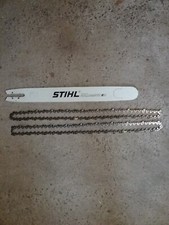 Neues 63cm Stihl Rollomatic Schwert mit 2 neuen Vollmeißelketten