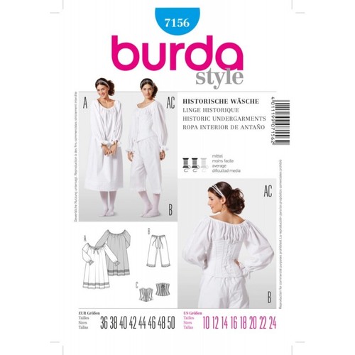 Burda style schnittmuster 7156 - burda,
