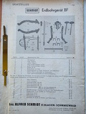Schmidt Ersatzteilliste Unimog