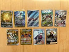 Diverse Pokémon Karten Illustration Rare Fullart Trainer Deutsch / Japanisch