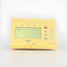 Korg CA-40 Stimmgerät Chromatic Tuner Weiß Gitarre Akkord Instrumente Musik