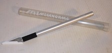 MECANORMA Grafikmesser SKALPELL Cutter 1 MN Made in FRANCE +OVP Box Alu um 1985