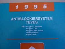  Werkstatthandbuch Chrysler Concorde New Yorker Dodge Intrepid Eagle Vision 1995