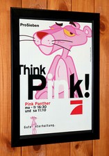 The Pink Panther Vintage Werbeblatt Gerahmt Poster / Ad Page Framed