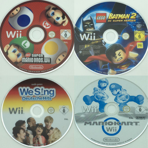 Wii games auswahl - auswahl/sammlung, |