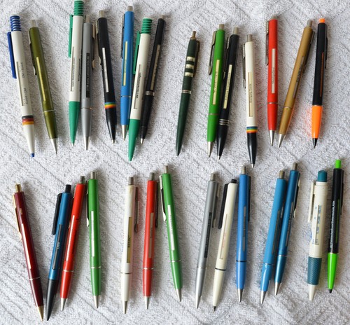 Vintage kugelschreiber mit - kugelschreiber,