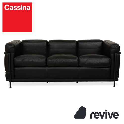 Cassina leder dreisitzer - leder,