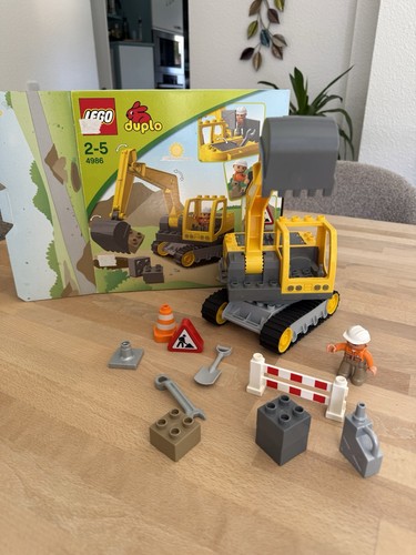 Lego duplo 4986 - duplo, raupenbagger