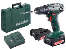 Metabo BS 14.4 Bohrschrauber Akkuschrauber 2 Akkus Koffer 14V 1,5 Ah 40Nm (e5)