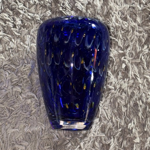 Mundgeblasene vase glashütte - mundgeblasene,