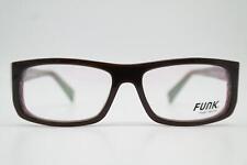 Brille FUNK PARMENION Braun Oval Brillengestell eyeglasses Neu