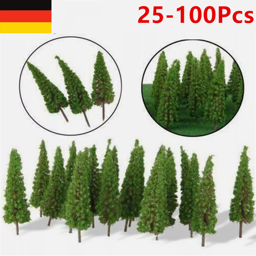100 stück modell bäume - 25-100,