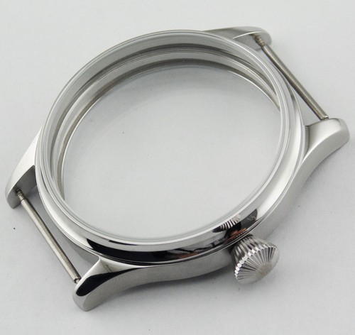 Sterile 44mm steel case - case, fit