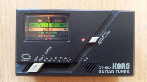 Korg gitarre tuner - gitarre,