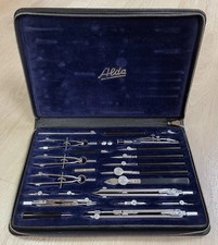 ALTENDAMBACH / ALDA | LUXUS IX | ZIRKELKASTEN | REISSZEUG | NEUSILBER | ⭕️ INFO