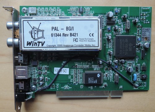 Hauppauge wintv pal - hauppauge,