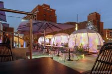 astreea® Igloo  Pavillon Bubble Zelt Größe L Garten aus Aluminium Gebraucht 