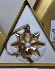 SWAROVSKI SCS Stern Jahresausgabe Gold 2013 Christmas Ornament 5004491 OVP