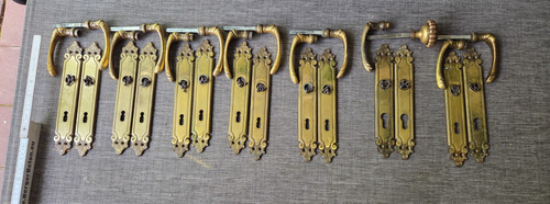 Türbeschläge messing antik - 7,