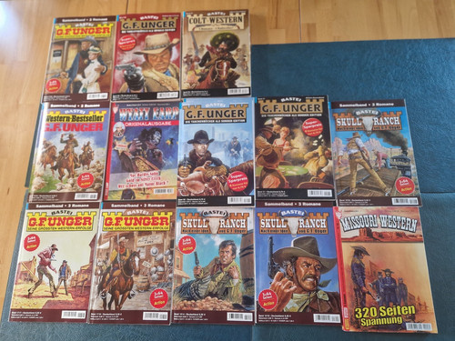 Western sammelbände stück - 15,