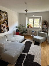 HAY Mags Soft Sofa 3-Sitzer, hellgrau